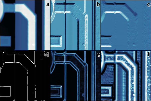 Illustration of selected presentation filters